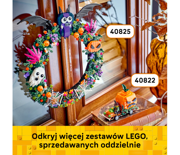 LEGO ICONIC 40825 Wieniec na Halloween - 1547394 - zdjęcie 4